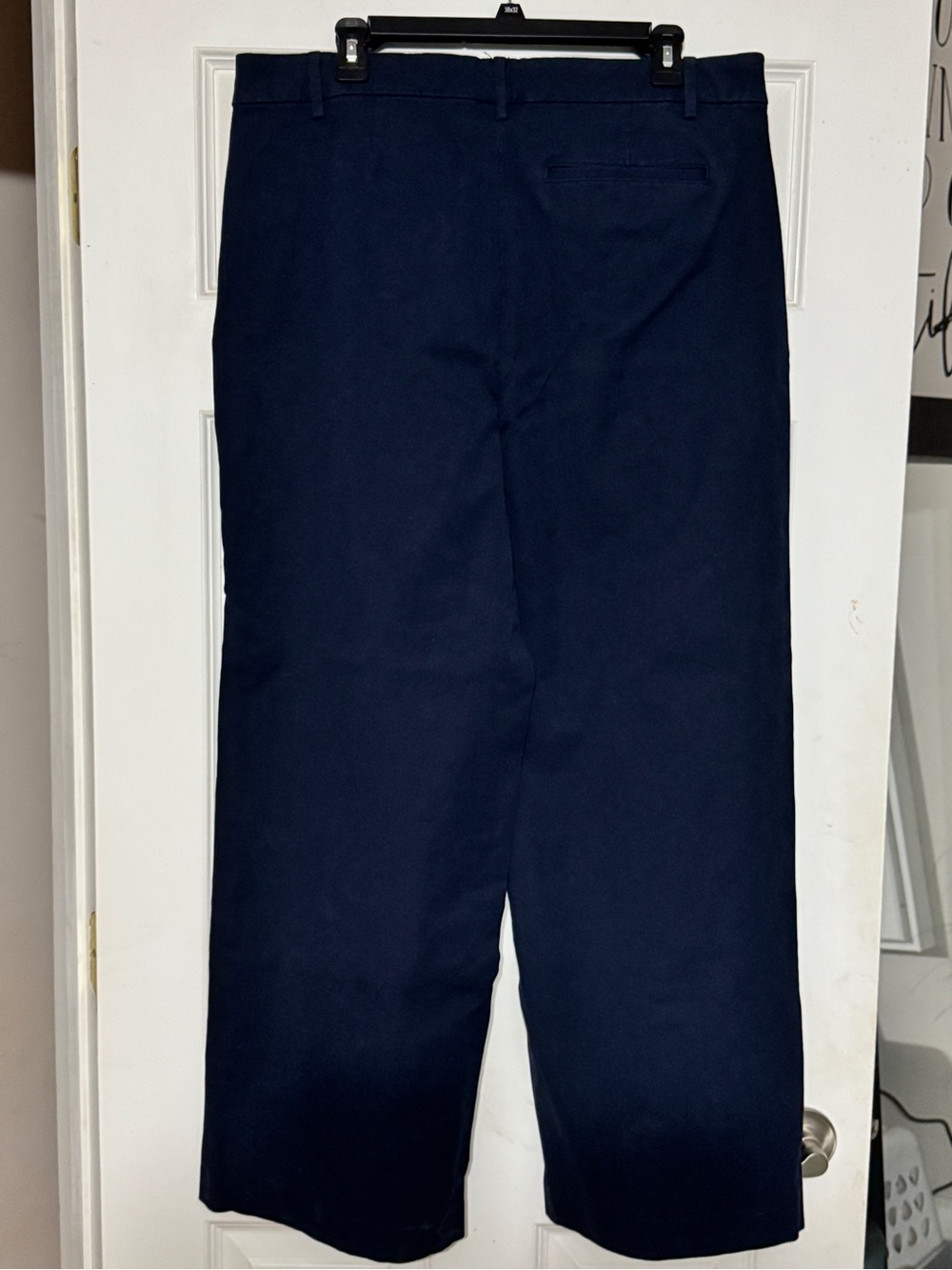 Women’s Navy Blue Pixie Super Wide Leg